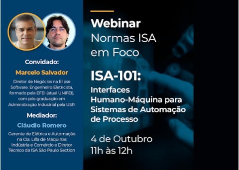 ELIPSE PARTICIPOU DE WEBINAR DA ISA SP